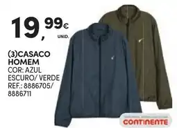 Continente Casaco homem promoção