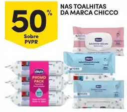 Continente toalhitas da marca chicco promoção