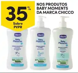Continente Nos produtos baby moments da marca chicco promoção