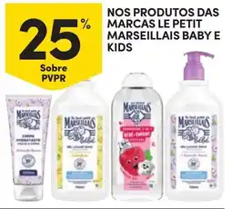 Continente Nos produtos das marcas le petit marseillais baby e promoção