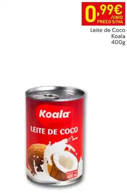 Recheio Leite de coco koala promoção
