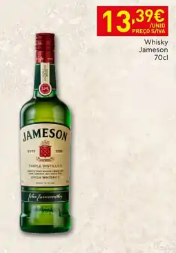 Recheio Whisky Jameson promoção