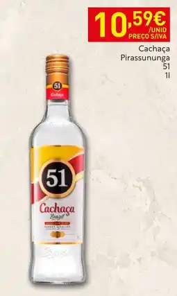 Recheio Cachaça Pirassununga 51 promoção