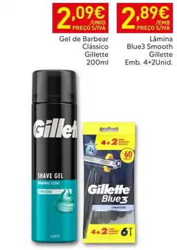 Recheio Gillette Shave Gel promoção