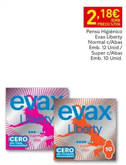 Recheio Penso Higiênico Evax Liberty promoção