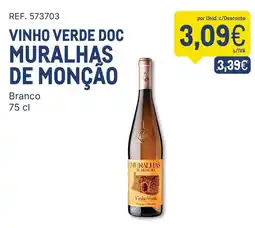 Makro vinho verde doc muralhas de monção promoção