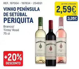 Makro vinho península de setúbal periquita promoção