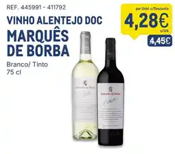 Makro vinho alentejo doc marquês de borba promoção