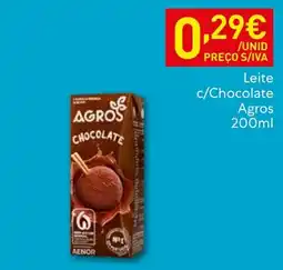 Recheio Leite c/Chocolate Agros promoção