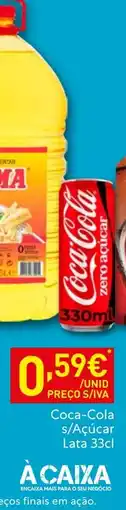 Recheio Coca-Cola s/Açúcar promoção