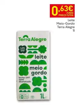 Recheio Leite meio-gordo terra alegre promoção