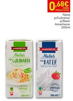 Recheio Natas para culinária amanhecer promoção