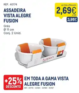 Makro Assadeira vista alegre fusion promoção