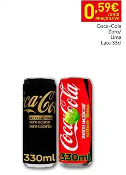 Recheio Coca-Cola Zero/ Lima promoção