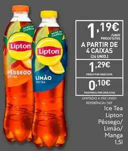 Recheio Ice Tea Lipton Pêssego/Limão/Manga promoção