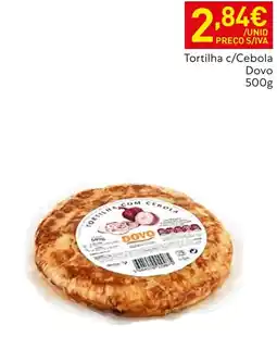 Recheio Tortilha com cebola dovo promoção