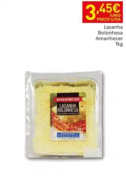 Recheio Lasanha bolonhesa amanhecer promoção