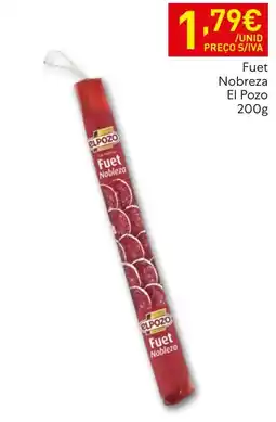Recheio Fuet nobreza el pozo promoção