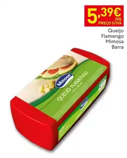 Recheio Queijo flamengo mimosa barra promoção