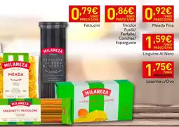 Recheio milaneza linguine al nero di seppia promoção