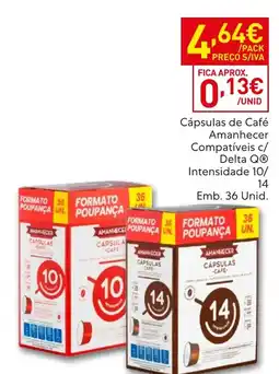 Recheio Cápsulas de Café Amanhecer promoção