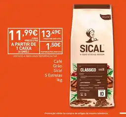 Recheio Café Grão Sical 5 Estrelas promoção
