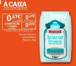 Recheio Açúcar Branco Amanhecer promoção