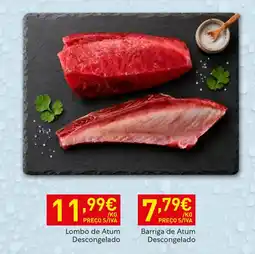 Recheio Lombo de Atum Descongelado promoção