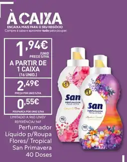 Recheio Perfumador líquido p/roupa flores/tropical san primavera promoção