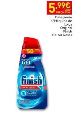 Recheio Detergente p/Máquina de Loiça Original Finish Gel promoção