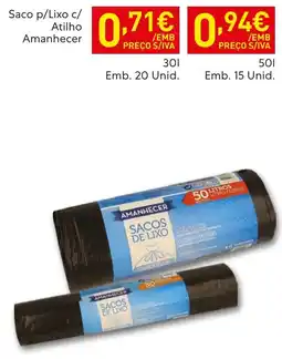 Recheio Saco p/Lixo c/ Atilho Amanhecer promoção