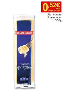 Recheio massa esparguete amanhecer promoção