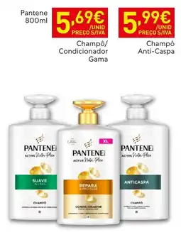 Recheio Pantene champô/condicionador gama promoção