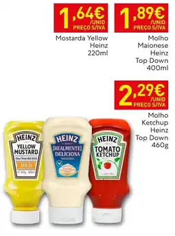 Recheio Mostarda yellow heinz promoção