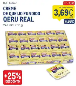 Makro Creme de queijo fundido queru real promoção