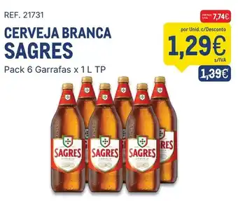 Cerveja branca sagres