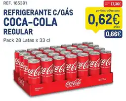 Makro refrigerante c/gás coca-cola regular promoção