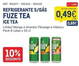 Makro Refrigerante s/gás fuze tea ice tea promoção