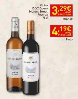 Recheio Vinho DOC Douro Montes Ermos Reserva promoção
