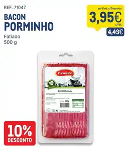 Makro Bacon porminho promoção