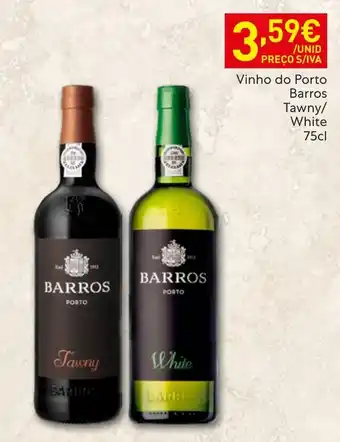 Recheio Vinho do Porto Barros Tawny/White promoção