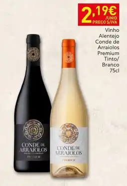 Recheio Vinho Alentejo Conde de Arraiolos Premium promoção