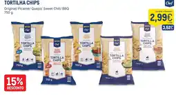 Makro Tortilha chips promoção