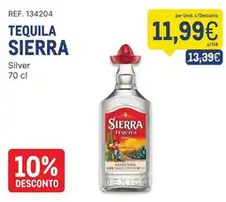Makro Tequila Sierra Silver promoção