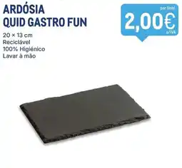 Makro ardósia quid gastro fun promoção