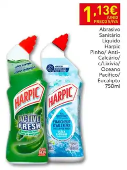 Recheio Harpic Abrasivo Sanitário Líquido promoção