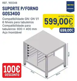 Makro suporte p/forro gos3400 promoção