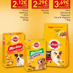 Recheio Pedigree Markies Mini promoção