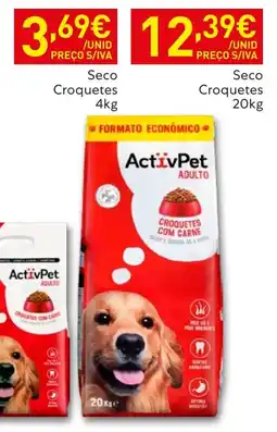 Recheio ActivPet Adulto Croquetes com Carne promoção