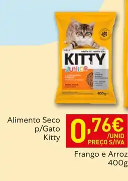 Recheio Alimento Seco p/Gato Kitty promoção